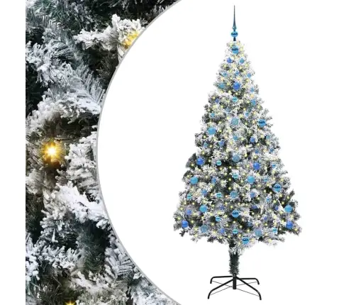 Dirbtinė Kalėdų Eglutė Žalia 210 Cm Pvc Ir Plienas Ir Plastikas Dirbtinė Kalėdų Eglutė Žalia 210 Cm Pvc Ir Plienas Ir Plastikas