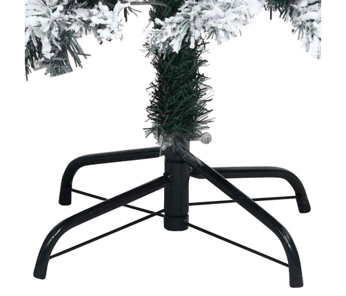 Tehisjõulupuu Roheline 240 Cm Pvc Ja Teras Ja Plast