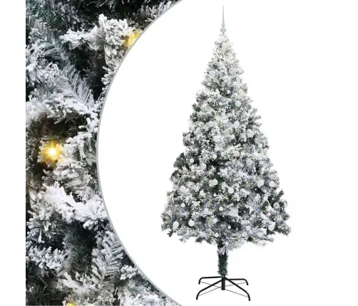 Mākslīgā Ziemassvētku Eglīte Su 300 Led Zaļa 240 X 150 Cm Vidaxl