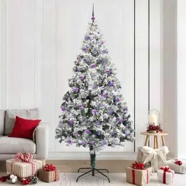 Mākslīgā Ziemassvētku Eglīte Su 300 Led Ar Statīvu Zaļa 240 Cm Vidaxl