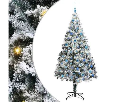 Mākslīgā Ziemassvētku Eglīte Su 300 Led Zaļa 240 X 150 Cm Vidaxl