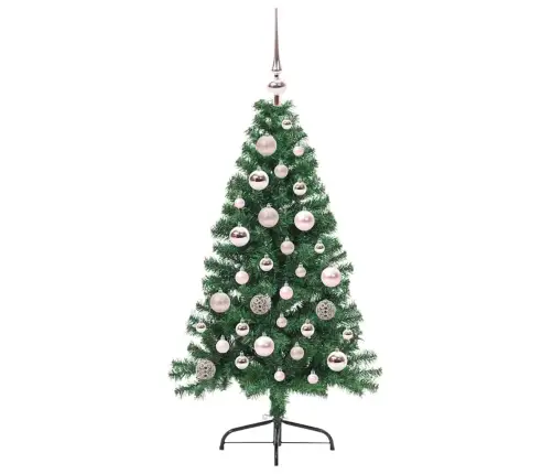 Mākslīgais Led Ziemassvētku Eglīte Su 150 Led Zaļa 120 Cm Pvc Vidaxl