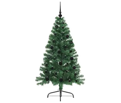 Mākslīgais Led Ziemassvētku Eglīte Su 150 Led Zaļa 150 Cm Pvc Vidaxl