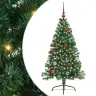 Tehis Pre-Lit Jõulupuu Koos 150 Led-Iga Roheline 150 Cm Pvc