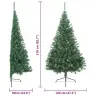 Tehislumi Christmas Tree Koos 300 Led-Iga Roheline 210 Cm Pvc