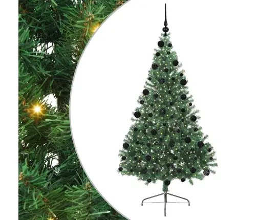 Mākslīgais Led Ziemassvētku Eglīte Su 300 Led Zaļa 210 Cm Pvc Vidaxl Mākslīgais Led Ziemassvētku Eglīte Su 300 Led Zaļa 210 Cm Pvc Vidaxl
