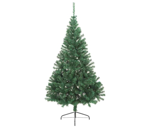 Mākslīgais Led Ziemassvētku Eglīte Su 300 Led Zaļa 240 Cm Pvc Vidaxl