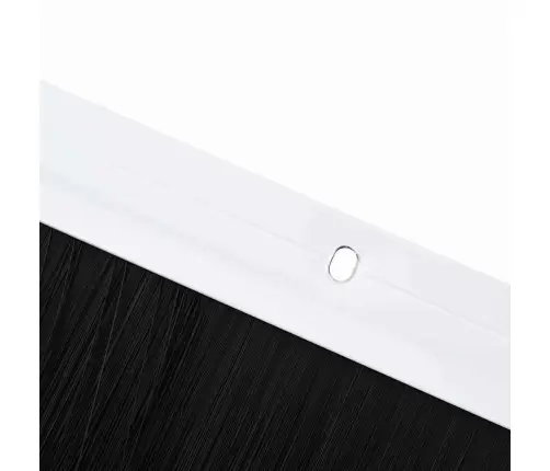 Sukabinamų Durų Šepetėlių Sandarikliai 2 Pcs Balta 100 Cm