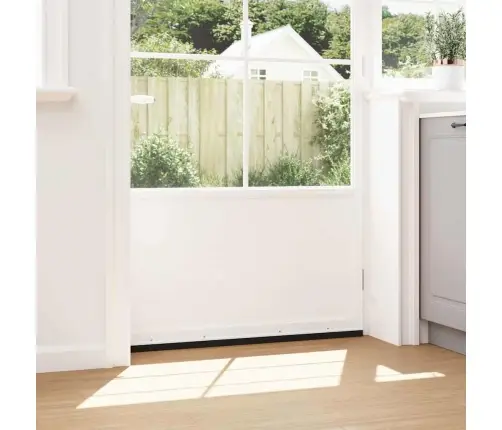 Skrūvējami Durvju Birstes Blīvējumi 6 Pcs Balts 100 Cm Vidaxl