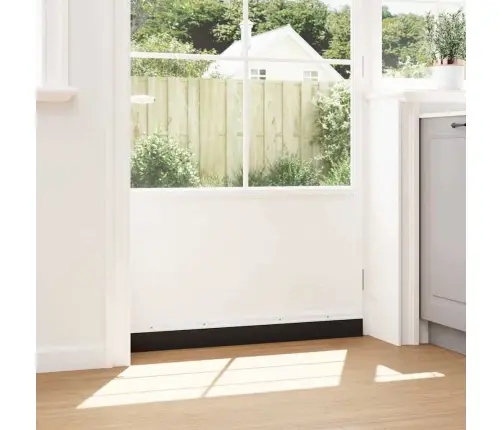 Skrūvējami Durvju Birstes Blīvējumi 6 Pcs Balts 100 Cm Vidaxl