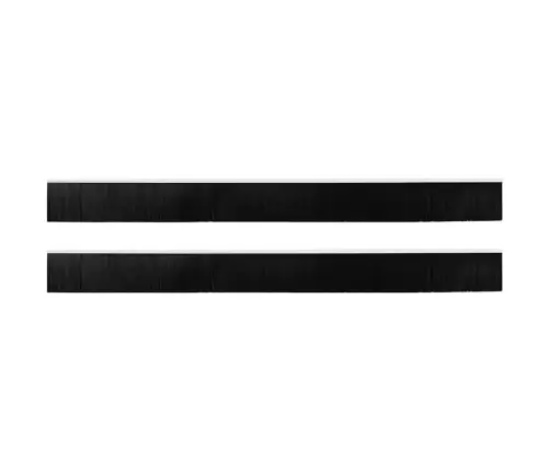 Skrūvējami Durvju Birstes Blīvējumi 2 Pcs Balts 100 Cm Vidaxl