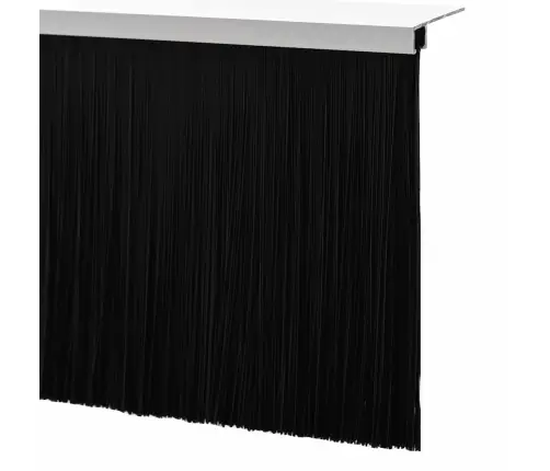 Skrūvējami Durvju Birstes Blīvējumi 6 Pcs Balts 100 Cm Vidaxl