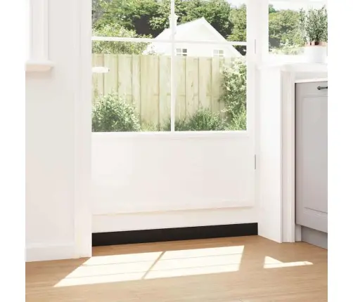 Skrūvējami Durvju Birstes Blīvējumi 6 Pcs Balts 100 Cm Vidaxl