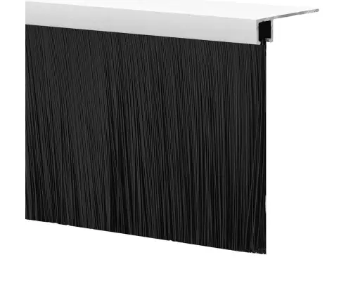 Skrūvējami Durvju Birstes Blīvējumi 12 Pcs Balts 100 Cm Vidaxl