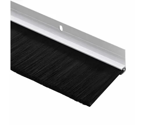 Skrūvējami Durvju Birstes Blīvējumi 12 Pcs Balts 100 Cm Vidaxl