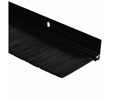 Kruvitavad Ukselöökide Tihendid 12 Pcs Must 100 Cm