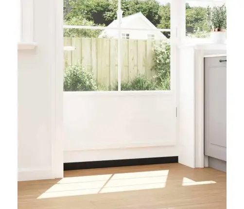 Kruvitavad Ukselöökide Tihendid 12 Pcs Must 100 Cm