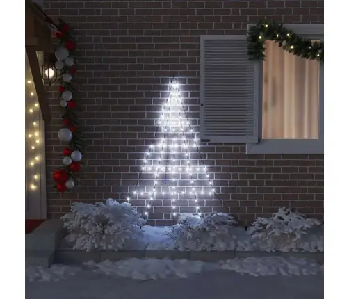 Led Ziemassvētku Koks Su 112 Led Vēsi Balts 511 Cm Metāla Vidaxl Led Ziemassvētku Koks Su 112 Led Vēsi Balts 511 Cm Metāla Vidaxl