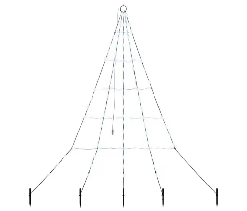 Led Ziemassvētku Koks Su 112 Led Vēsi Balts 511 Cm Metāla Vidaxl Led Ziemassvētku Koks Su 112 Led Vēsi Balts 511 Cm Metāla Vidaxl