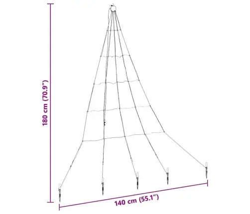 Led Ziemassvētku Koks Su 112 Led Vēsi Balts 511 Cm Metāla Vidaxl Led Ziemassvētku Koks Su 112 Led Vēsi Balts 511 Cm Metāla Vidaxl