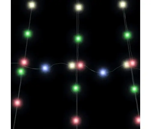 Led Ziemassvētku Koks Su 112 Led Daudzkrāsains 511 Cm Metāla Vidaxl