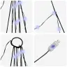Led Ziemassvētku Koks Su 168 Led Zila 511 Cm Metāla Vidaxl Led Ziemassvētku Koks Su 168 Led Zila 511 Cm Metāla Vidaxl