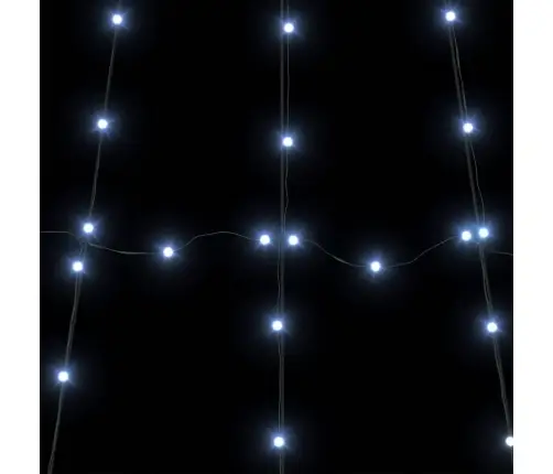 Led Ziemassvētku Koks Su 276 Led Vēsi Balts 511 Cm Metāla Vidaxl