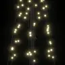 Led Ziemassvētku Koks Su 390 Led Silti Balts 250 Cm Dzelzs Vidaxl