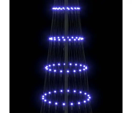 Led Jõulupuu Sinine 100.5 X 100.5 X 302.5 Cm Metall