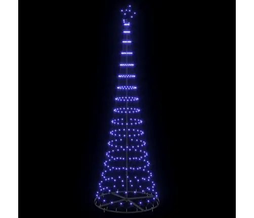 Led Jõulupuu Sinine 100.5 X 100.5 X 302.5 Cm Metall
