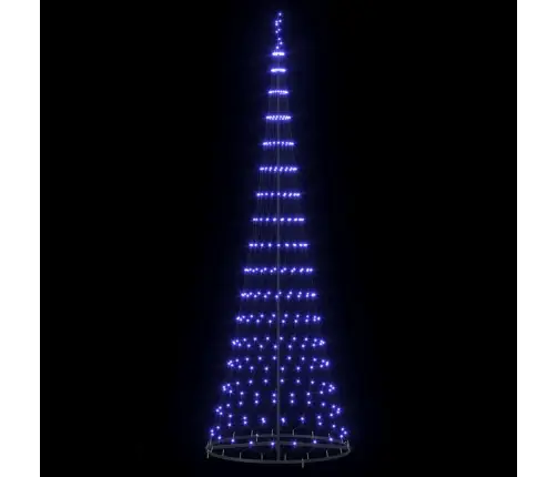 Led Jõulupuu Sinine 100.5 X 100.5 X 302.5 Cm Metall