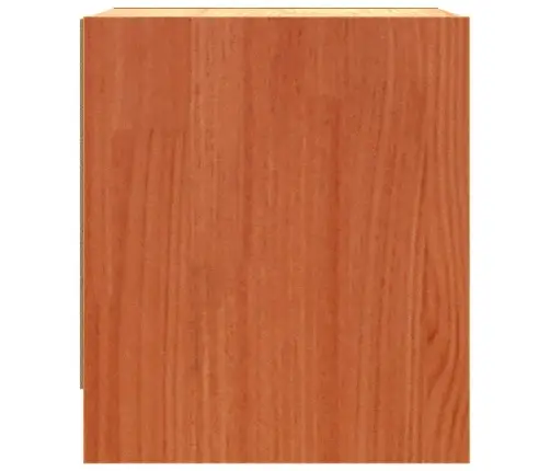 Nakts Skapīši Vaks Brūns 40 X 30.5 X 35.5 Cm Priedes Koks Vidaxl