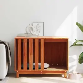 Koerakuut Ladustamisega Vahapruun 90 X 60 X 67 Cm Tahke Mänd