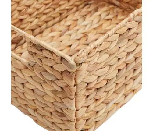 Ladustamiskorvid 2 Pcs Neutraalne 35 X 25 X 17 Cm Vesihüatsint