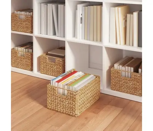 Ladustamiskorvid 2 Pcs Neutraalne 35 X 25 X 17 Cm Vesihüatsint