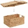 Ladustamiskorvid 2 Pcs Neutraalne 35 X 25 X 17 Cm Vesihüatsint