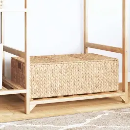 Uzglabāšanas Kaste Dabiska 60 X 38 X 20 Cm Ūdens Hiacintes Vidaxl