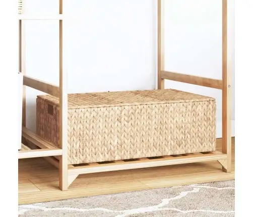 Saugojimo Dėžė Natūrali 60 X 38 X 20 Cm Vandens Hiacintas