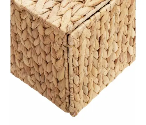 Uzglabāšanas Kaste Brūna 75 X 42 X 23 Cm Ūdens Hiacintes Vidaxl