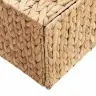Uzglabāšanas Kaste Brūna 75 X 42 X 23 Cm Ūdens Hiacintes Vidaxl