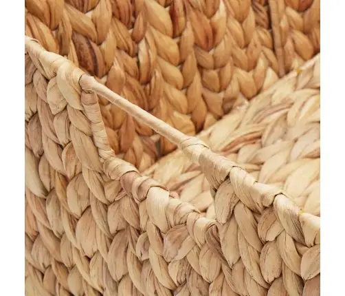 Uzglabāšanas Kaste Brūna 75 X 42 X 23 Cm Ūdens Hiacintes Vidaxl
