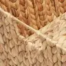 Uzglabāšanas Kaste Brūna 75 X 42 X 23 Cm Ūdens Hiacintes Vidaxl