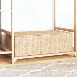 Uzglabāšanas Kaste Dabiska 75 X 42 X 23 Cm Ūdens Hiacintes Vidaxl Uzglabāšanas Kaste Dabiska 75 X 42 X 23 Cm Ūdens Hiacintes Vidaxl
