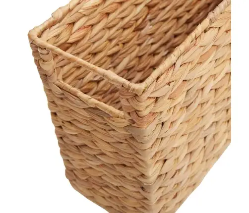 Žurnālu Grozi 2 Pcs Dabiska 39 X 14 X 25 Cm Ūdens Hiacintes Vidaxl