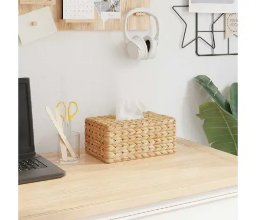 Salvetes Kastes Vāki 2 Pcs Ūdens Hiacintes 27.5 X 16.5 X 14 Cm Vidaxl