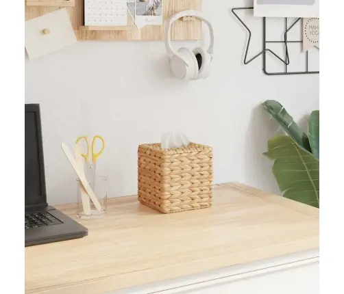 Servetėlių Dėžutės Dangčiai 2 Pcs Vandens Hiacintas Natūrali