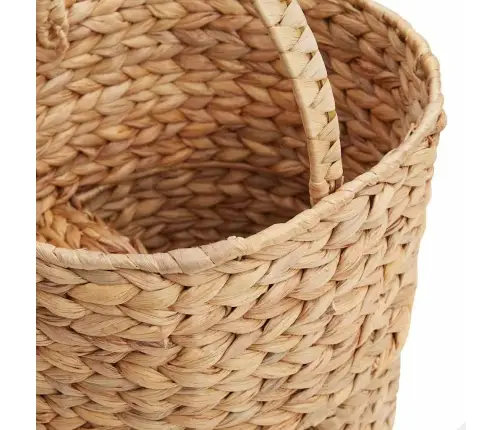 Grozs Kāpnēm Dabiska 28 X 26 X 44 Cm Ūdens Hiacintes Vidaxl