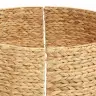Ziemassvētku Koka Apmale Brūna 90 X 90 X 28 Cm Ūdens Hiacintes Vidaxl
