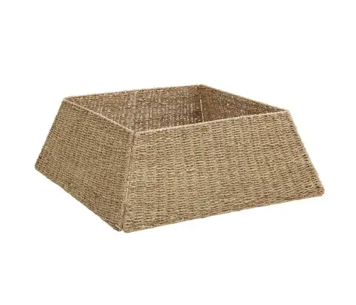 Ziemassvētku Koka Apmale Brūna 70 X 70 X 28 Cm Jūras Zāle Vidaxl