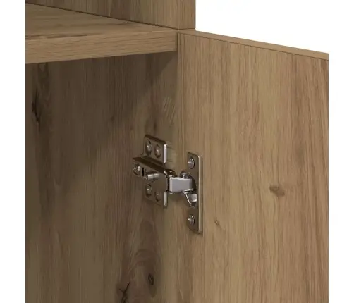 Augstais Skapītis Artisānā Ozols 80 X 42,5 X 185 Cm Vidaxl